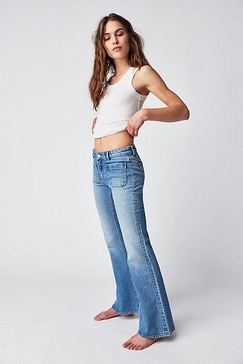 Rolla's East Coast Low-Rise Flare Jeans