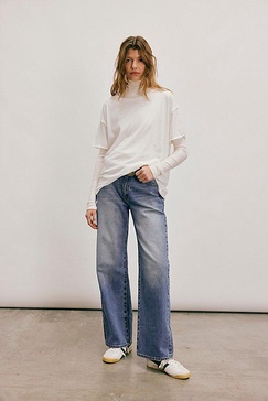 Rolla's Kate Baggy Straight Jeans