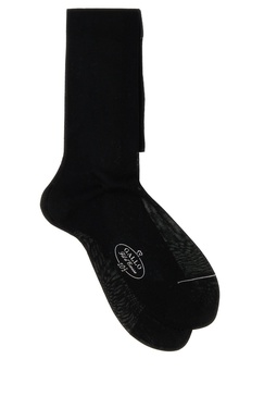 Black cotton socks