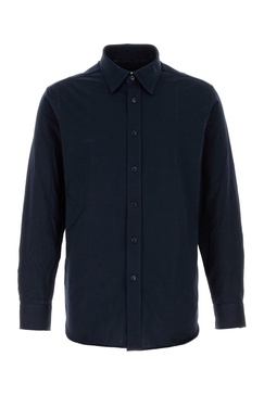 Midnight blue cotton shirt