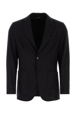 Black wool blazer