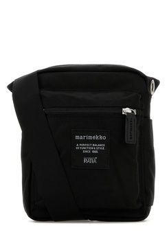 Black canvas Cash & Carry crossbody bag