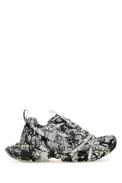 Balenciaga Woman Printed Mesh And Rubber 3Xl Sneakers