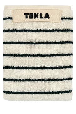 Embroidered terry washcloth