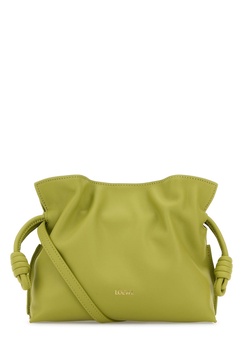 Loewe Woman Green Nappa Leather Flamenco Clutch