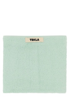 Mint green terry towel