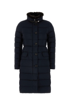 Midnight blue nylon blend Vetivers down jacket