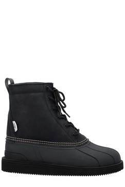 Alal Lace-up Round Toe Boots