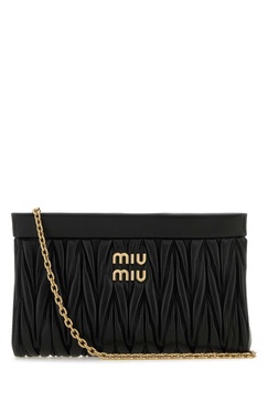 Miu Miu Matelassé Chain-Linked Shoulder Bag