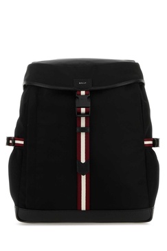 Black nylon Sport backpack