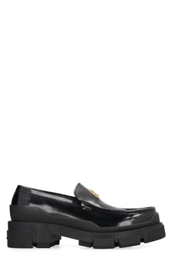 GIVENCHY Elegant Terra Leather Loafers