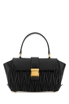 Black Leather Handbag