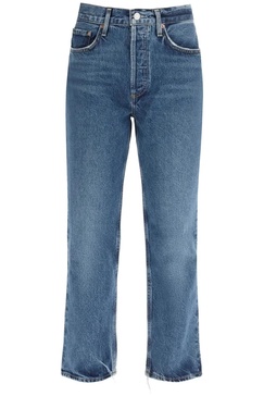 AGOLDE Lana Cropped-Leg Jeans