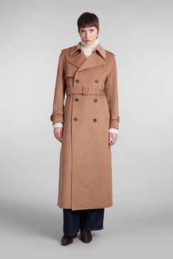 Rumi Coat In Camel Wool