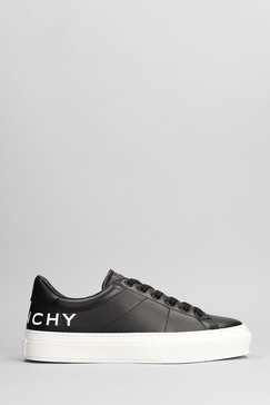 City Sport Sneakers In Black Leather