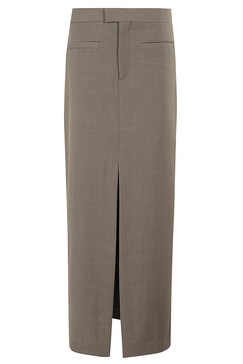 Long Tailored Skirt