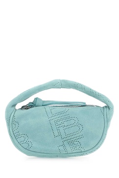 Sea Green Suede Micro Cush Handbag