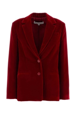 Red Velvet Blazer