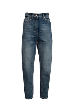 High-waist Tapered Jeans