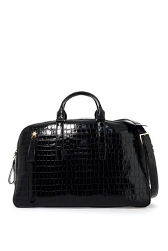 Embossed Crocodile Leather Buckley D