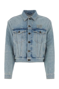 Miu Miu Button-Up Denim Jacket