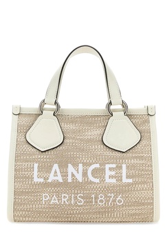 Two-tone Canvas Summer Shopping Bag