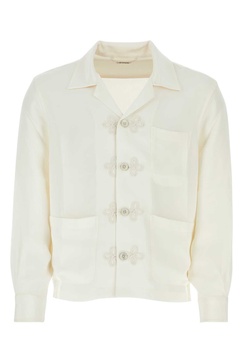 Ivory Silk Trillium Shirt