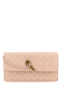 Light Pink Nappa Leather Andiamo Big Wallet