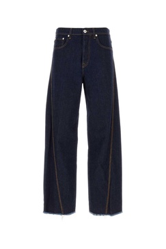 Lanvin Man Dark Blue Denim Jeans