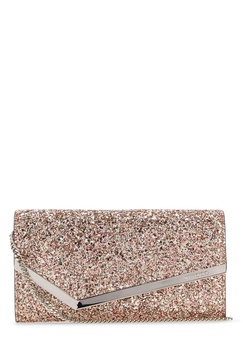 Embellished Fabric Emmie Clutch