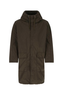 Mud Polyester Blend Parka