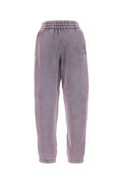 Lilac Cotton Blend Joggers