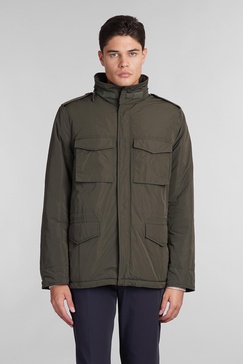 Giub Minfield Vento Casual Jacket In Green Polyester