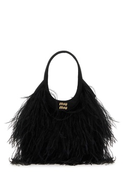 Miu Miu Logo-Lettering Tote Bag