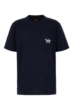 Navy Blue Cotton T-shirt