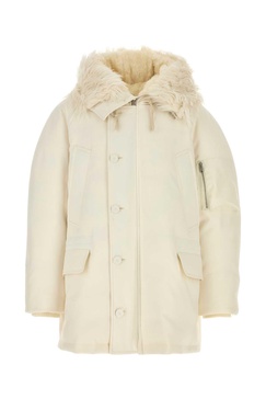 Jil Sander Zip Detailed Oversized Down Jacket