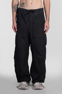 Pants In Black Cotton