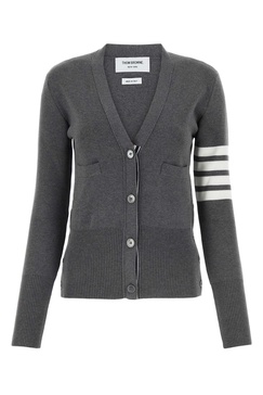 Dark Grey Cotton Cardigan