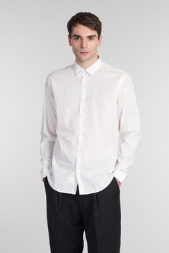 Domenico Shirt In Beige Cotton