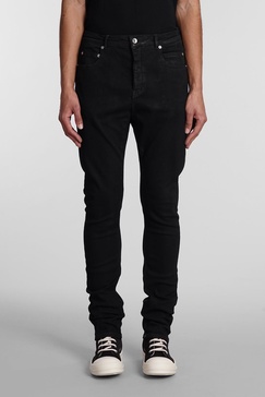 Detroit Cut Jeans In Black Cotton