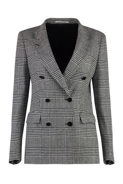 Tagliatore J-Parigi Houndstooth Double Breast Blazer