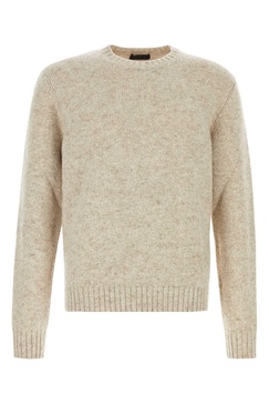 Melange Sand Cashmere Sweater