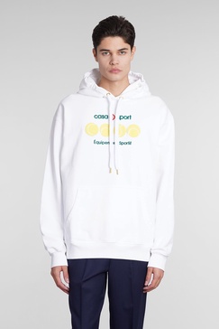 Sweatshirt In White Cotton