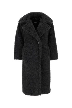 Charcoal Teddy Gertrude Coat