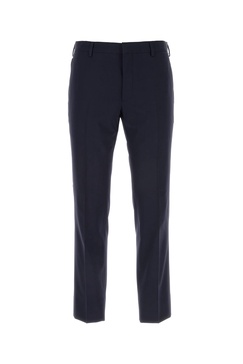 Prada Man Midnight Blue Stretch Wool Pant