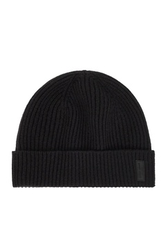 Cashmere Beanie With Logo