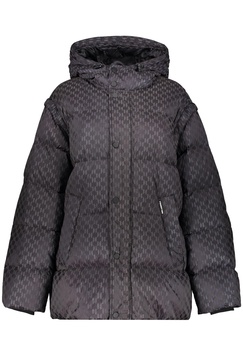 Hooded Nylon Down Jacket