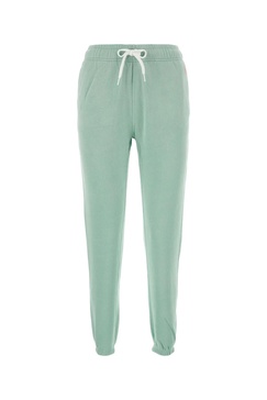 Sea Green Cotton Joggers