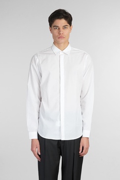 Ives Shirt In White Cotton