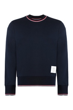 Cotton Crew-neck Sweatshirt